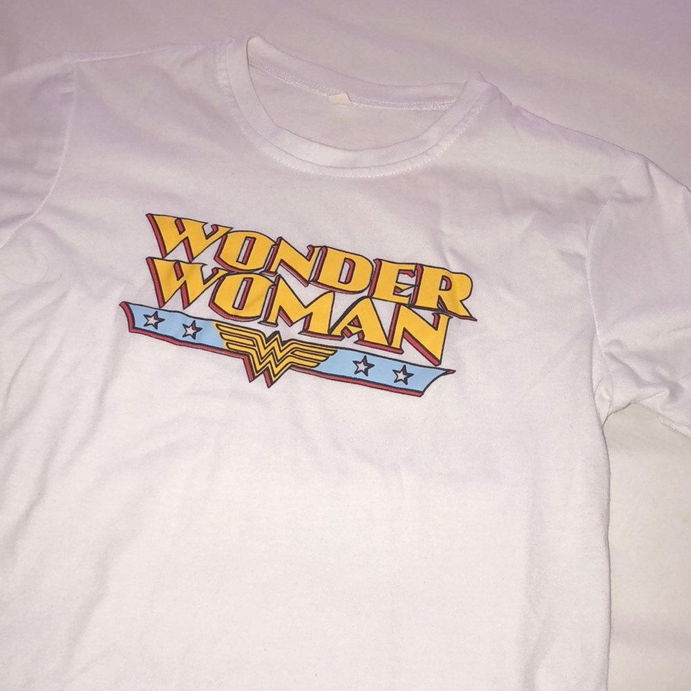 wonder woman shirt 💛